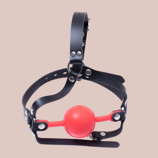 The 48 mm Ball Gag shown not on the head.