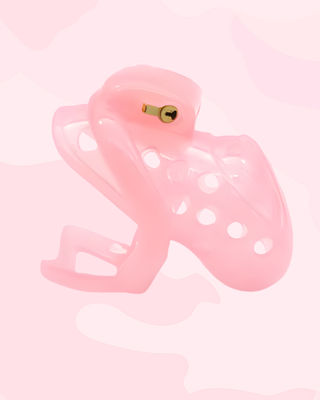 The Air One is shown here in pink, you can also see the colour circles which denote the 3 colours available, black, pink and transparent. alt text