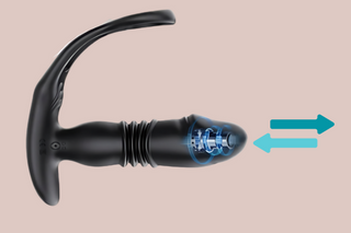 App Controlled Cock Ring and Extendable Butt Plug