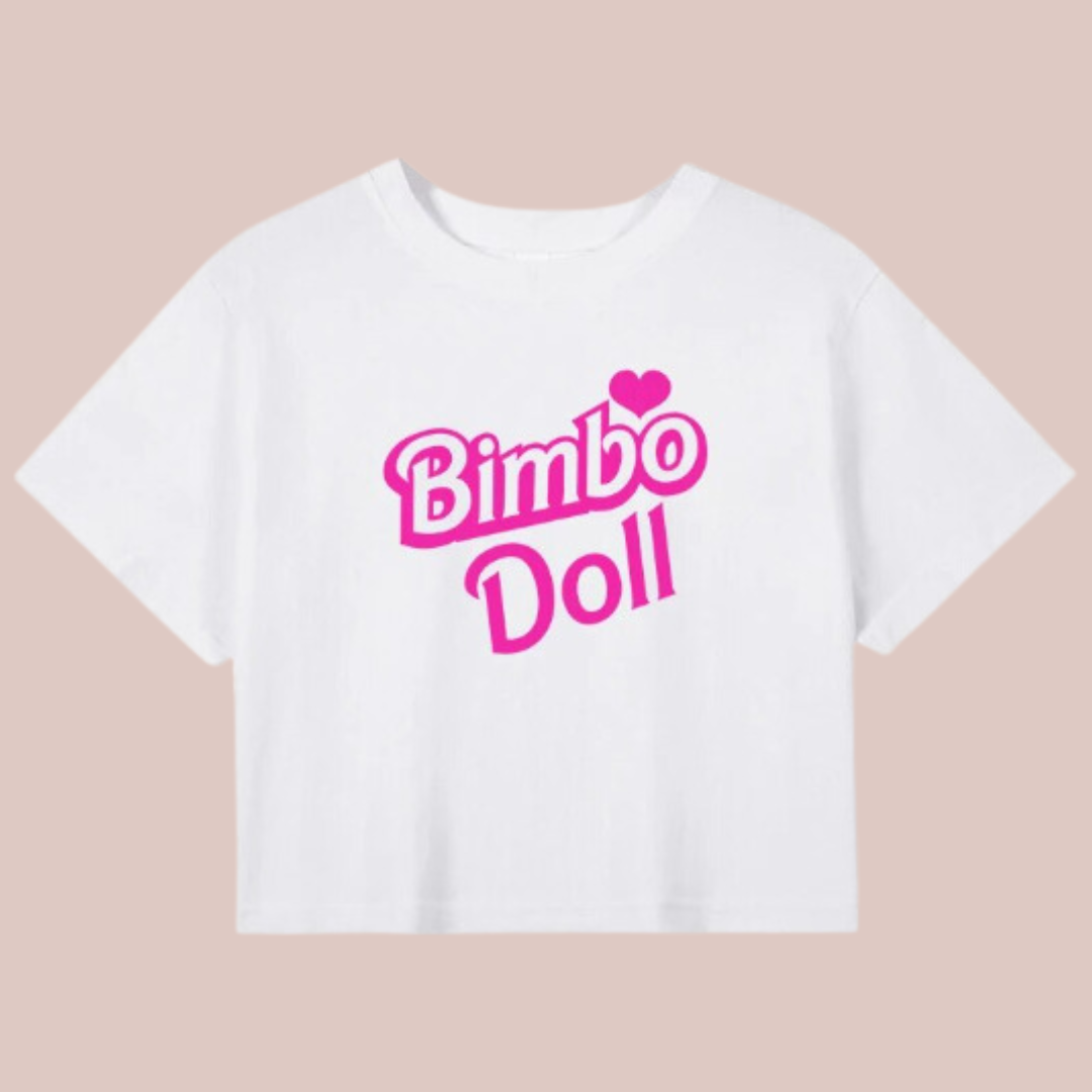 Bimbo Doll Crop Top - Trendy and Stylish Fashion – House of Chastity