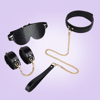 an alternate view of the kit, the ankle cuffs are not shown in this image.