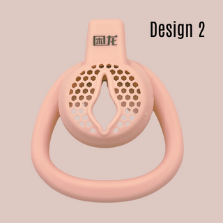 The front view of The Blood Dragon Sissy Pussy 2 Cage