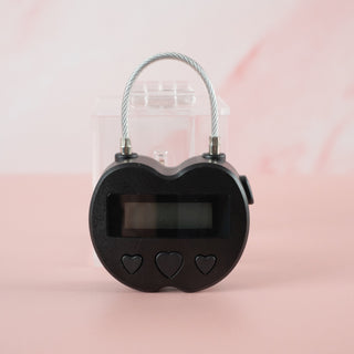 A picture showing a close up of the chastity key safe lock