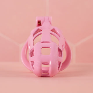 A front view of The Cobra Double Cuff, you can see the smooth material which should stay hidden under clothing.