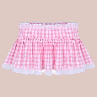 Gingham Mini Skirt