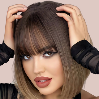 An alternative view of the HOC3103 wig, this is a very modern style.