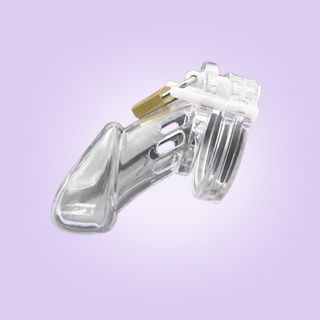 The HOC600 transparent from a side view, the is you can see the long length to the cage.