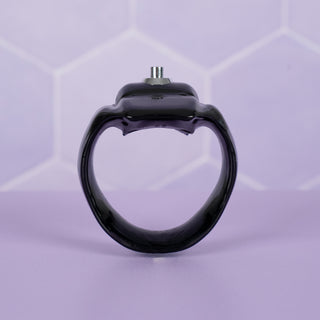 A rear view of the HT V5 base ring in black.