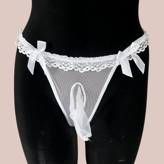 Nylon Panties With Penis Sheath