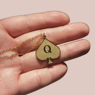 Queen Of Spades Bracelet / Ankle Bracelet