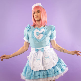 The Florence Dress is shown here with a Swing Style Petticoat underneath