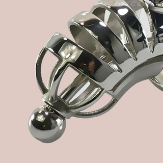 A close up of the urethral tube