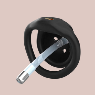 The Ultra Urethral Lightweight Chastity Cage Kit