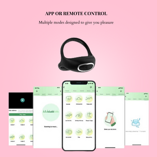 The app allows the user to control the device in a variety of ways.