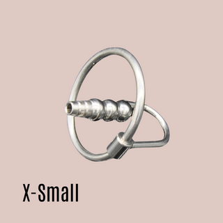 Stainless Steel Urethral Insert x-small size at House Of Chastity