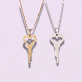 The gold Captivate key is on the left and the silver one is on the right