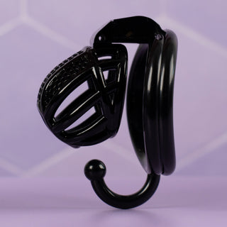 The Detained Small Chastity Cage Kit With Ball Splitter