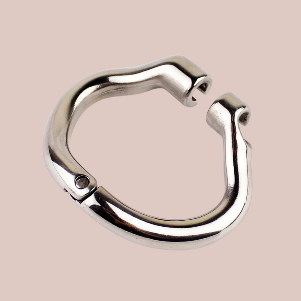 Hinged Single Base Ring | Base Rings – House of Chastity