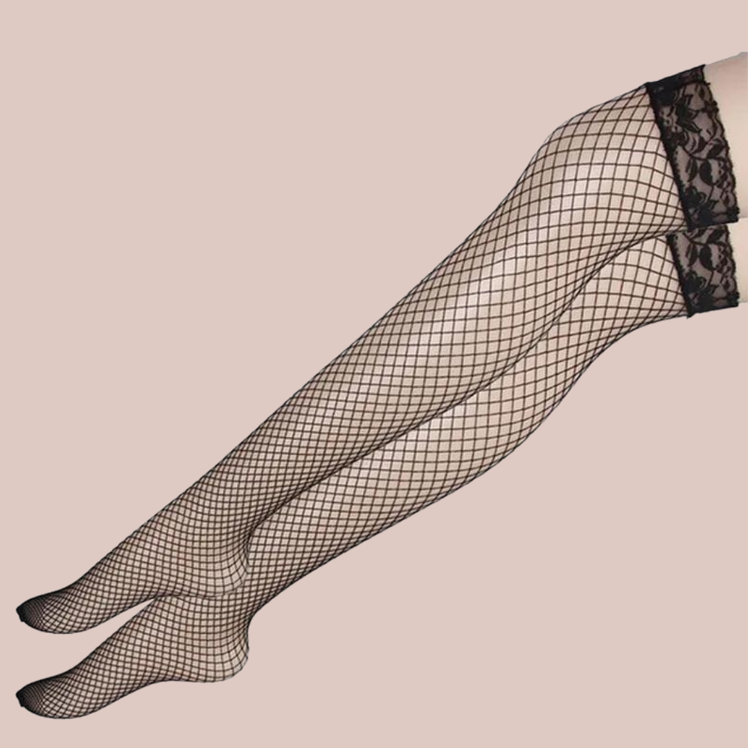 Fish Net Stockings With Lace Tops Stockings House Of Chastity fish-net-stockings-with-lace-tops-stockings-house-of-chastity