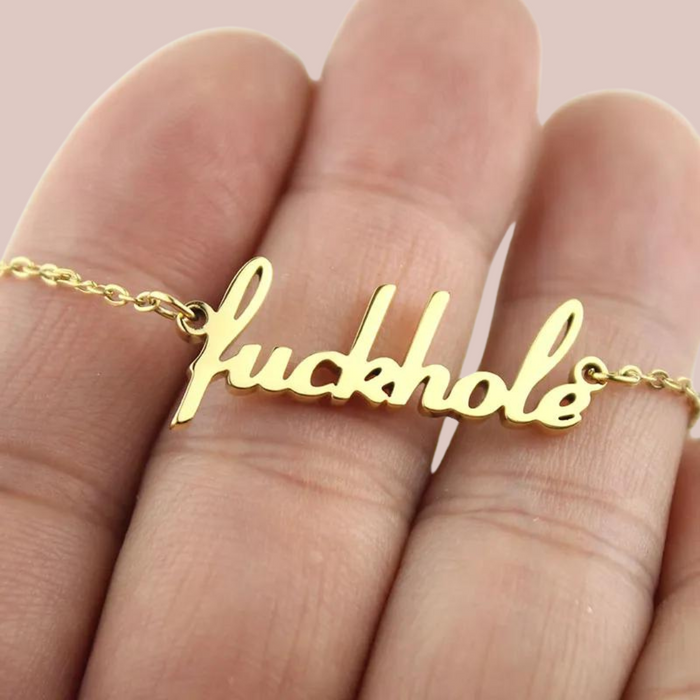 Fuckhole Necklace