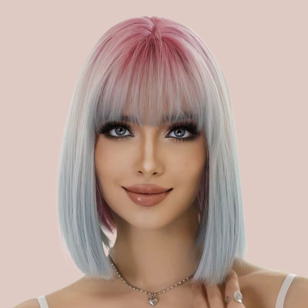 HOC61043 Soft Long Bob Wig