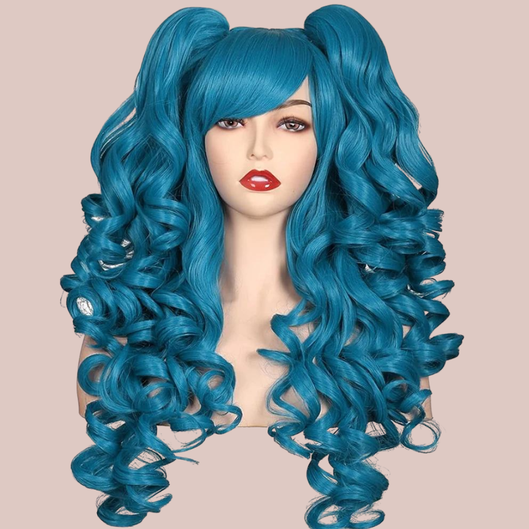 HOCA Modern Curled Wig With Detachable Pony Tails | 25 Inches – House ...
