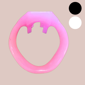 Shown is an HTV4 base ring in pink, this base ring is also available in black and clear.