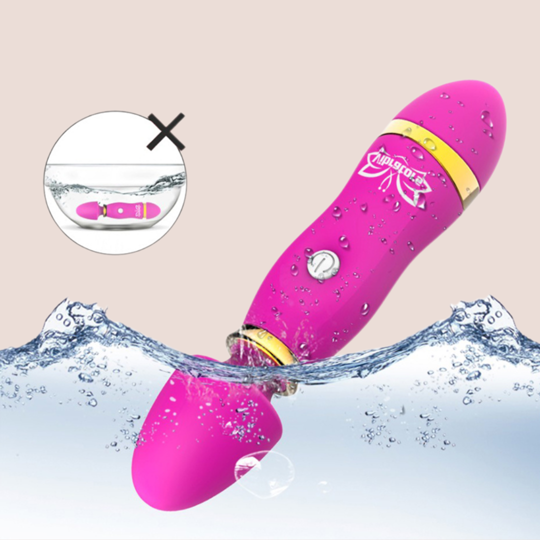 The mini cordless wand can be submerged in water, but please note that it is not fully submersible.