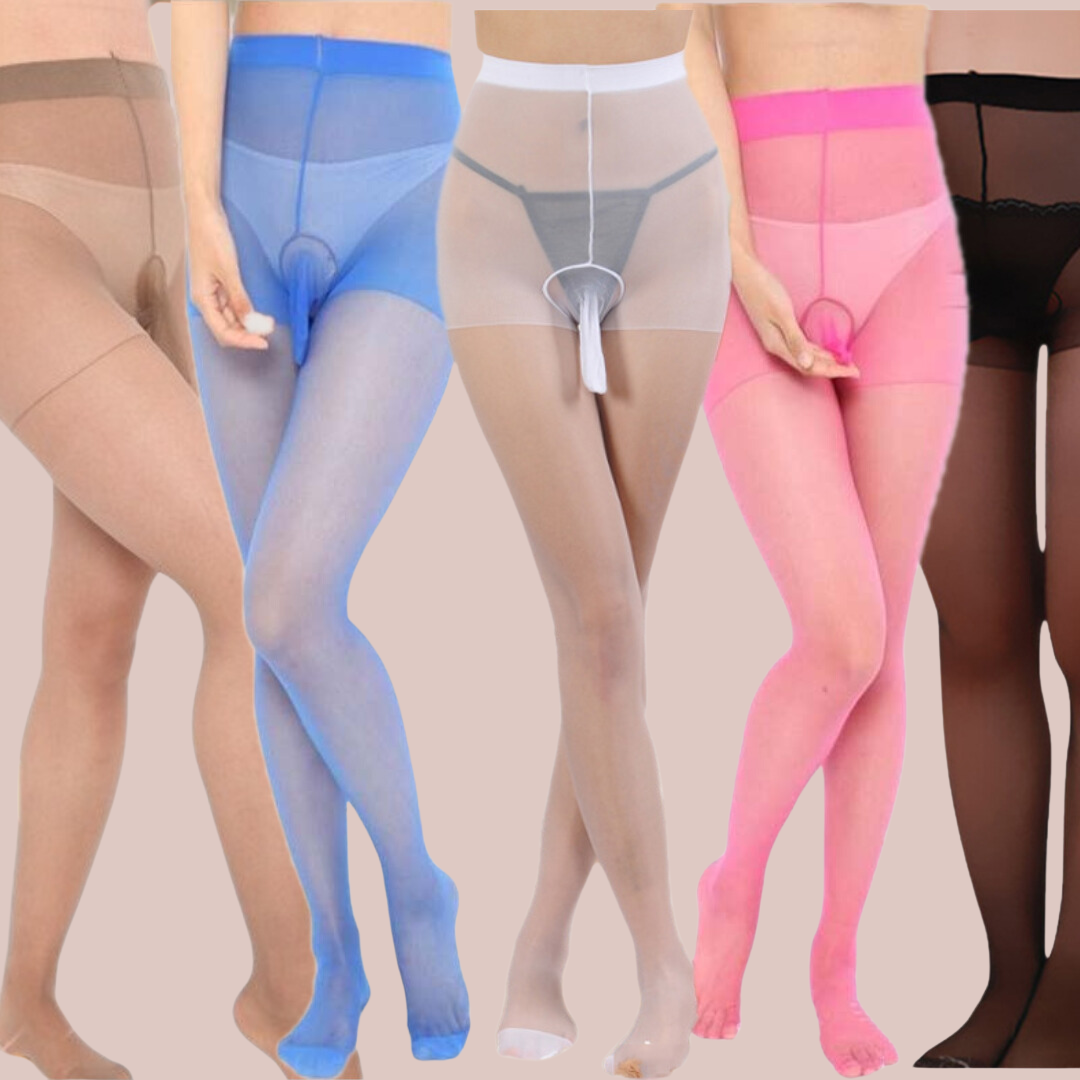 Nylon Tights With Penis Pouch | Tights House of Chastity Nylon Tights With Penis Pouch | Tights House of Chastity