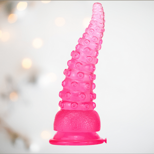 The Octopus dildo from House Of Chastity shown in pink.