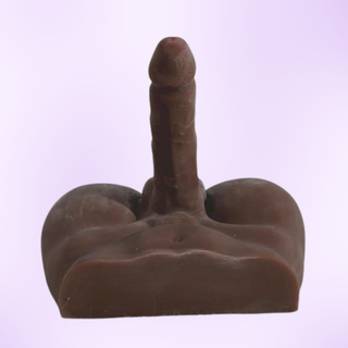 Looking down at the torso, it will adhere to a base sucker style