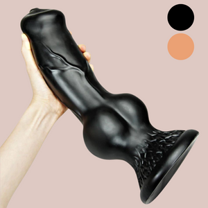 The realistic knot vein dildo comes in 3 different sizes, live out your shifter fantasies with this super sized dildo