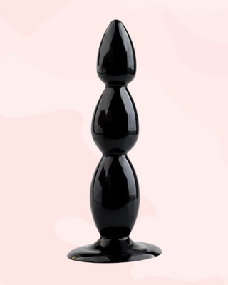 Soft Beaded Long Length Butt Plug