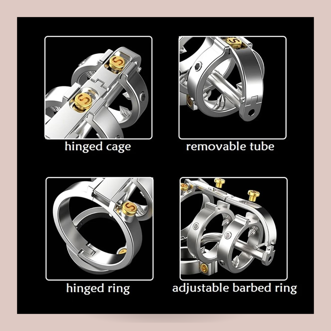 The Shaft With Urethral Tube & Barbed Ring
