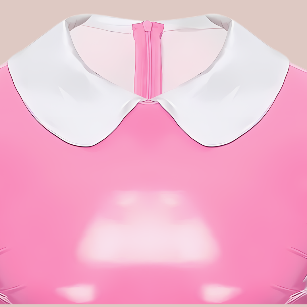 Remi Wet Look Long Sleeved Maids Dress House of Chastity