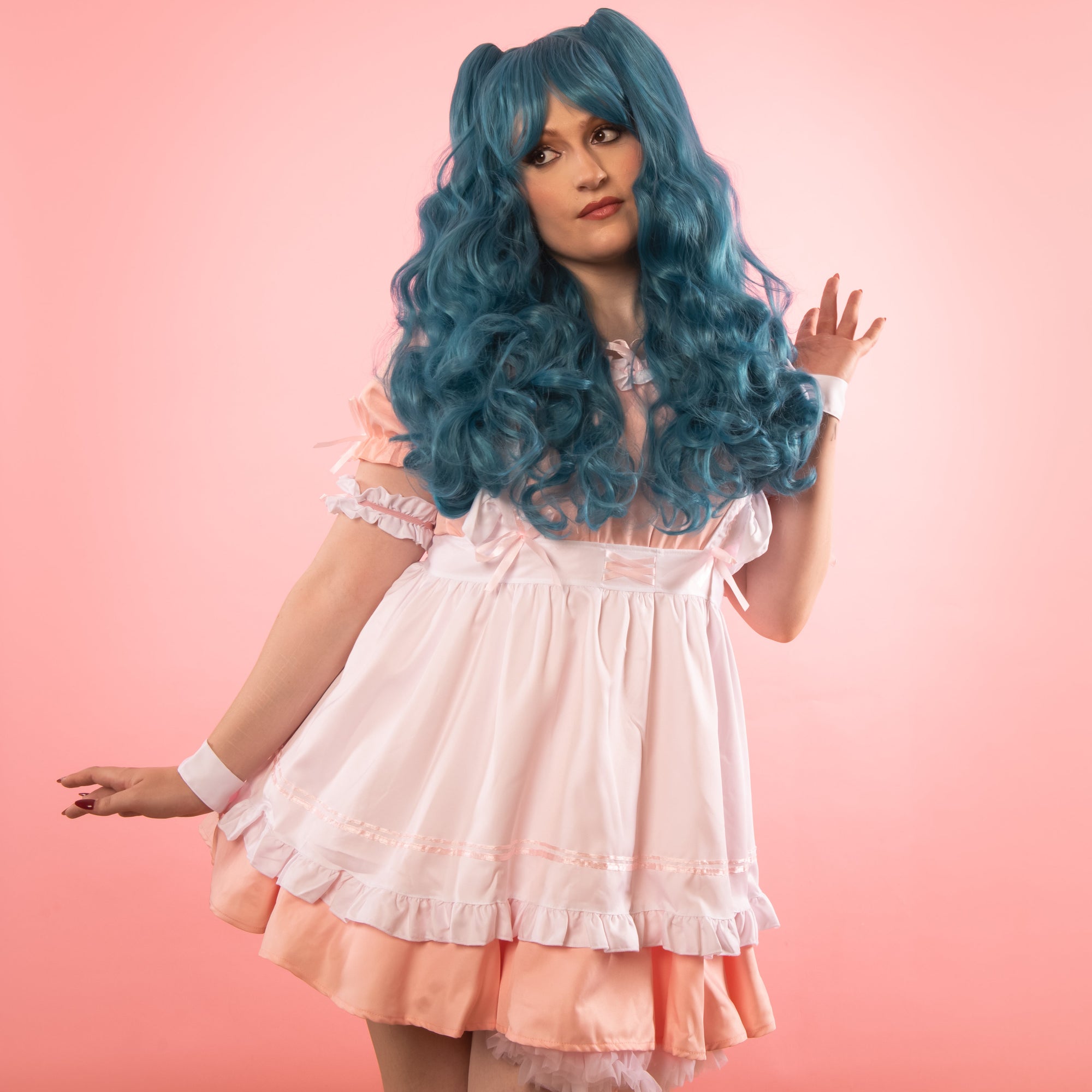 The Alice Dress in pink