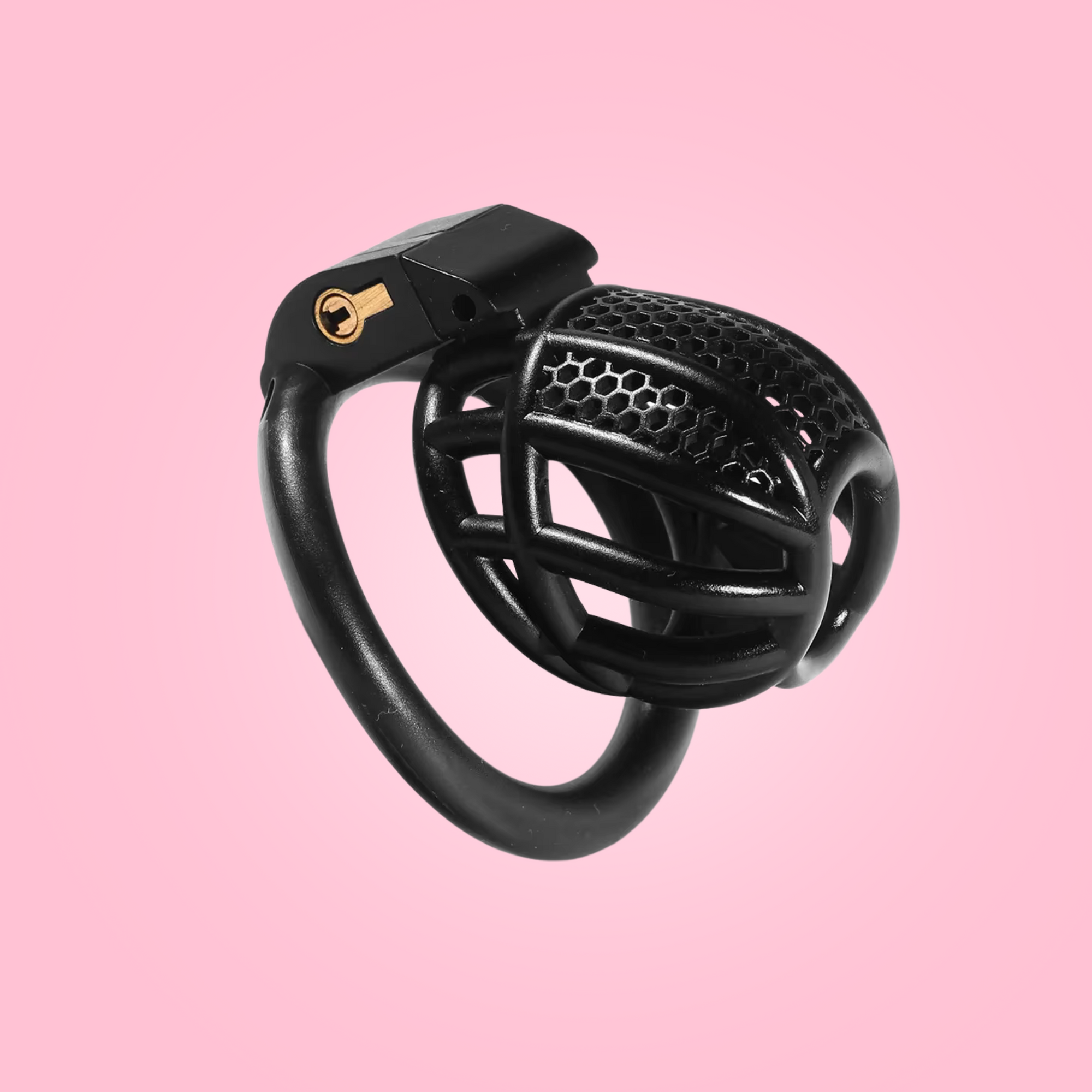 The Detained small shown here in black, it shown fully assembled from a side profile.