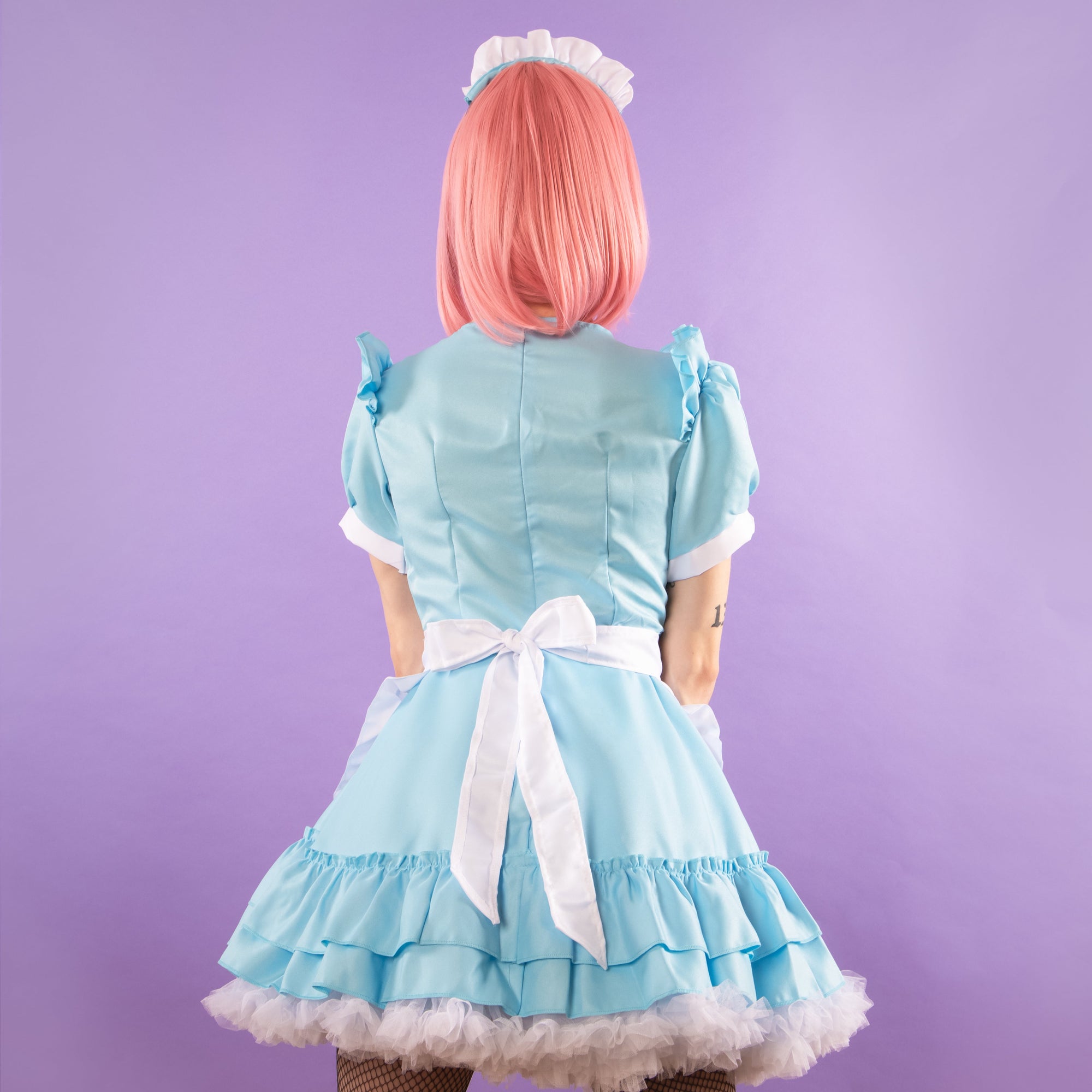 The rear view of The Florence dress