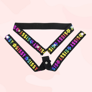 Three Point Sissy Chastity Belt