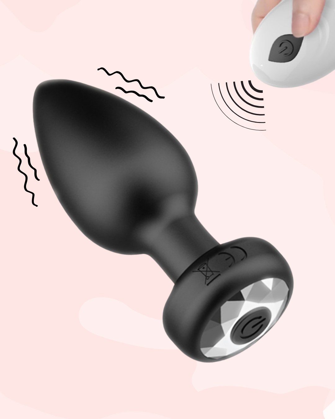 Wireless Anal Vibrator & Anal Plug Set | Anal Plugs House of Chastity Wireless Anal Vibrator & Anal Plug Set | Anal Plugs House of Chastity