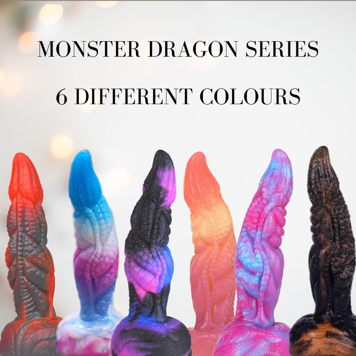 Monster Dragon Series  Dildos With Sucker Base