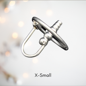 Stainless Steel Urethral Insert x-small size at House Of Chastity